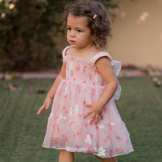 Baby Butterfly Back Rose Floral