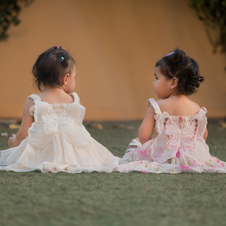 Butterfly Back Tiered -Ivory
