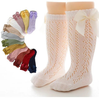Spanish Hollow Mid-Tube Socks