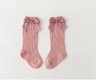 Spanish Hollow Mid-Tube Socks
