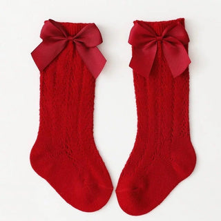 Spanish Hollow Mid-Tube Socks