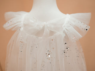 Phoebe Sparkling Fly Sleeve Tulle Dress