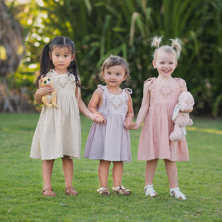Naura Dress (Pink, Beige, Lilac)