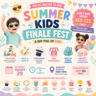 Summer Finale Kids Fest Registration Fee