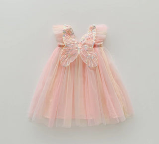 Angel Tulle Rainbow Party Dress
