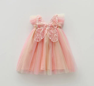 Angel Tulle Rainbow Party Dress