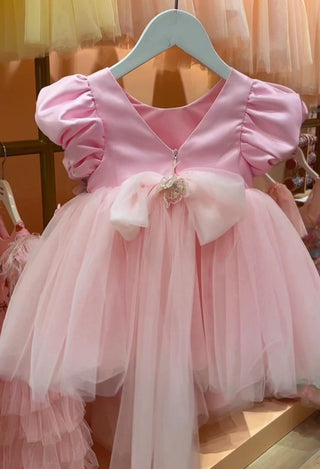Etoile Elegance Luxury Pink Party Dress
