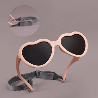 Martha Tpee Frame Heart Shaped UV400 Polarized Baby TAC Lens Sustainable Sunglasses