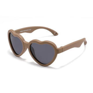 Martha Tpee Frame Heart Shaped UV400 Polarized Baby TAC Lens Sustainable Sunglasses