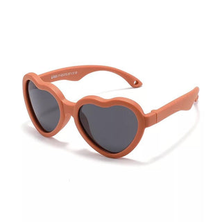 Martha Tpee Frame Heart Shaped UV400 Polarized Baby TAC Lens Sustainable Sunglasses