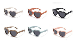 Martha Tpee Frame Heart Shaped UV400 Polarized Baby TAC Lens Sustainable Sunglasses
