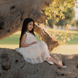 Sparkling Tiered Sleeveless Dress