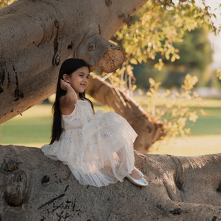 Sparkling Tiered Sleeveless Dress