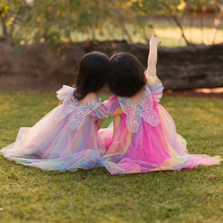 Angel Tulle Rainbow Party Dress