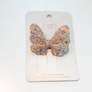 Glitter Hair Clip Butterfly VC