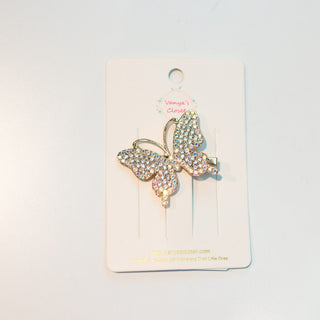 Sparkling Butterfly Hair Clip