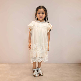 Camilla Sleeved Lace Dress 2PC Set