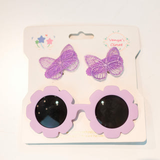 Willow with 2pc Butterfly Hairclip Set