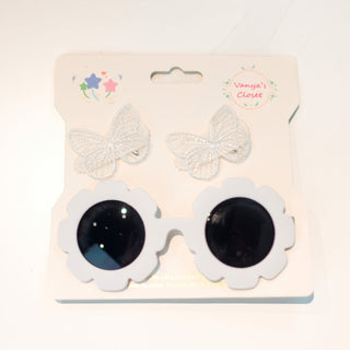 Willow with 2pc Butterfly Hairclip Set