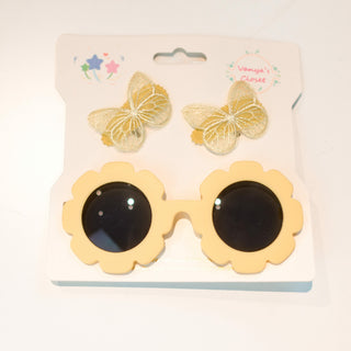 Willow with 2pc Butterfly Hairclip Set