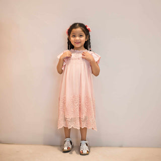 Camilla Sleeved Lace Dress 2PC Set