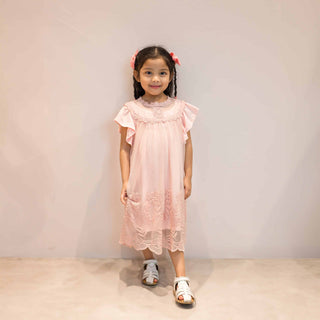 Camilla Sleeved Lace Dress 2PC Set