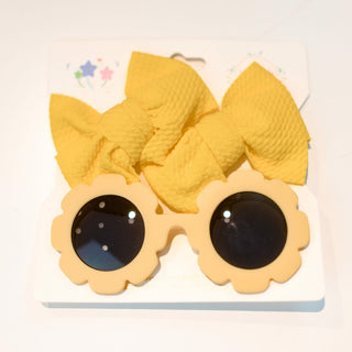 Willow with 2pc Bow Hairclip Set
