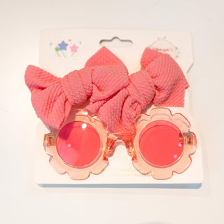 Willow with 2pc Bow Hairclip Set