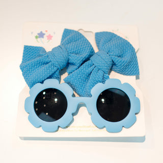 Willow with 2pc Bow Hairclip Set