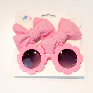 Willow with 2pc Bow Hairclip Set