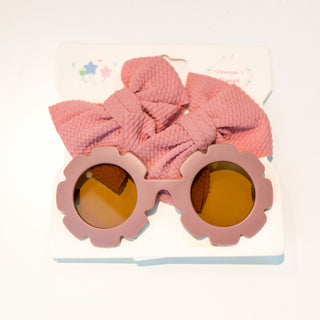 Willow with 2pc Bow Hairclip Set