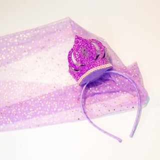 Crown Headband with Lace