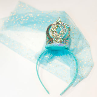 Crown Headband with Lace
