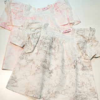 Annalise Laced Sleeve Top