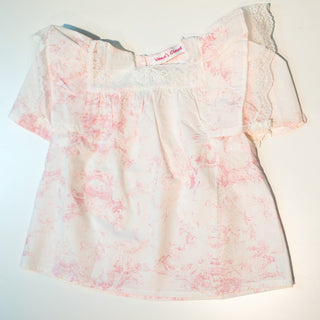 Annalise Laced Sleeve Top