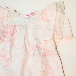 Annalise Laced Sleeve Top
