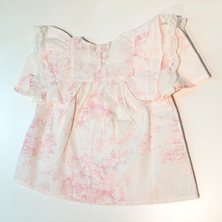Annalise Laced Sleeve Top