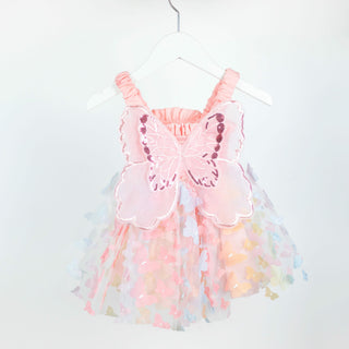 Butterfly Back Baby Dress