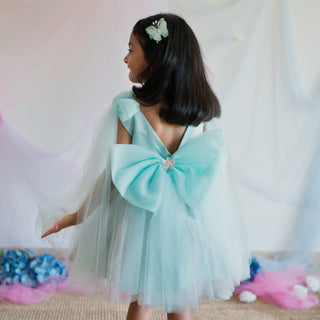 Margaret Pink Flower Ball Gown Party Dress