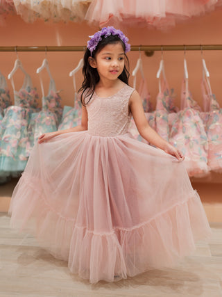 Whimsy Lace Tulle Party Dress