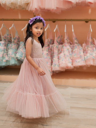 Whimsy Lace Tulle Party Dress