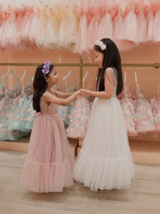Whimsy Lace Tulle Party Dress