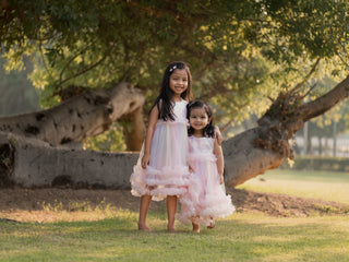 SEQUIN SCARLET RAINBOW DRESS