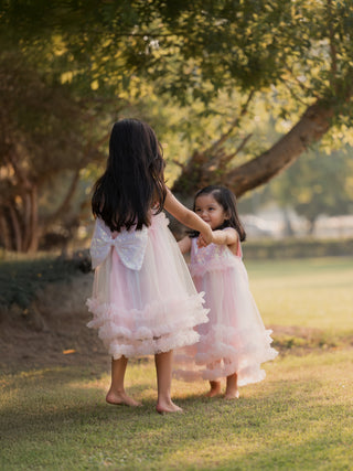 SEQUIN SCARLET RAINBOW DRESS