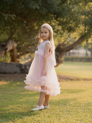 SEQUIN SCARLET RAINBOW DRESS