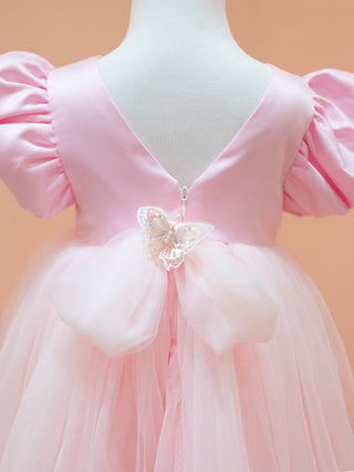 Etoile Elegance Luxury Pink Party Dress