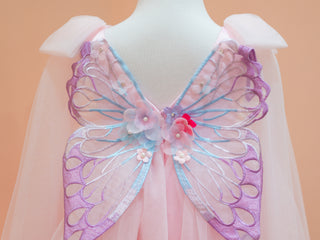 Blush Butterfly Tulle Dress