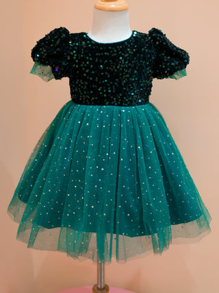 SPARKLING SEQUIN CHRISTMAS DRESS