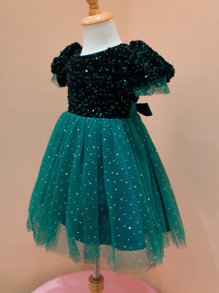 SPARKLING SEQUIN CHRISTMAS DRESS