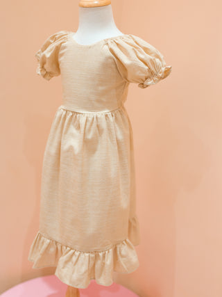 Buttercup Charm Puff Sleeved Dress